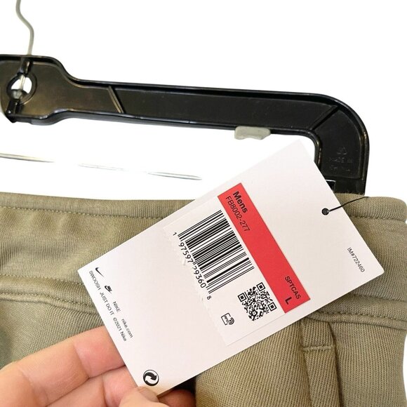 Nike Sportswear Tech Fleece Track Pants Joggers Neutral Olive Black Men's L READ - Picture 6 of 10